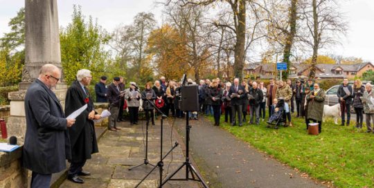 remembrance service - 2021