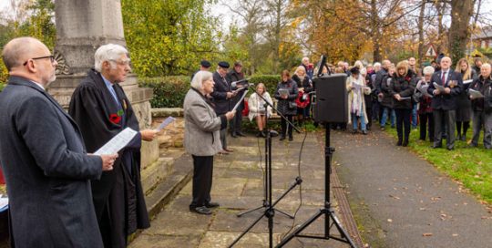 remembrance service - 2021